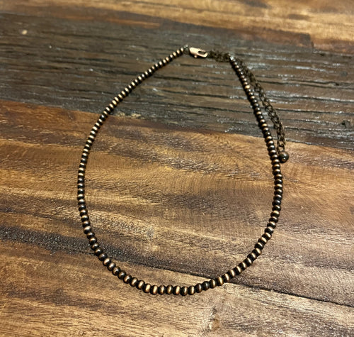 Navajo pearl choker