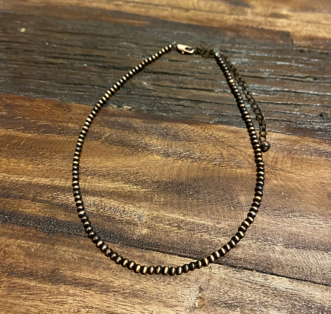 Navajo pearl choker