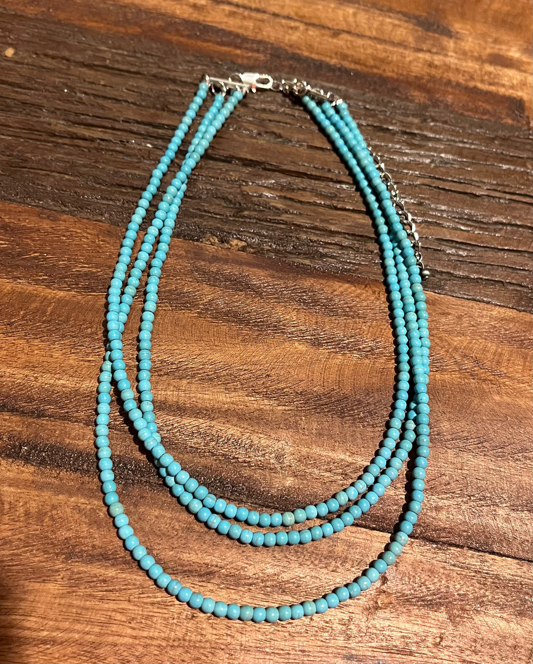 Turquoise layered necklace