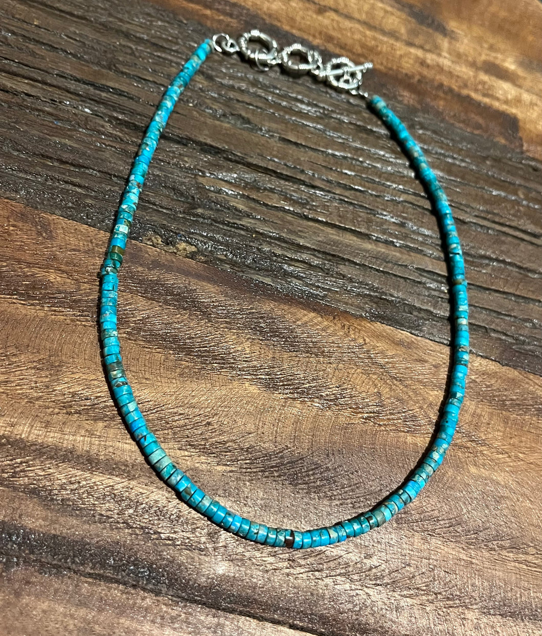 Turquoise stone choker