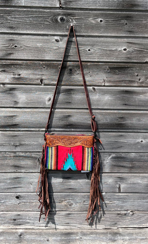 Serape Fringe *concealed carry* Crossbody