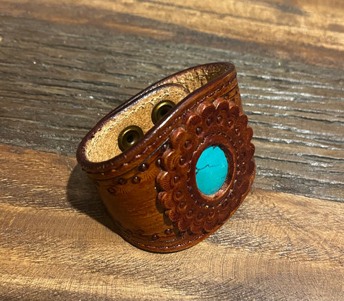 Western Leather Cuff