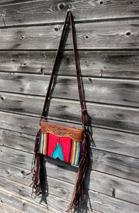 Serape Fringe *concealed carry* Crossbody